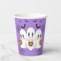 Spooky Niedlich Kawaii Cartoon Ghost Halloween-Par