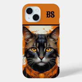 Spooky niedliche Halloween-Katze in Verkleidung Case-Mate iPhone Hülle