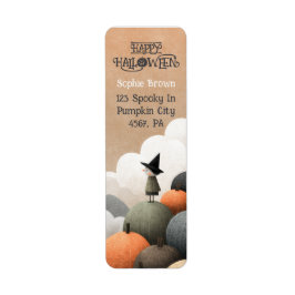 Spooky Niedliche Wasserfarbe Halloween Rücksendead