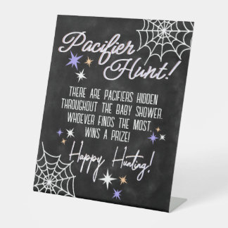 Spooky Niedlicher Schnuller Jagen Sockelschild