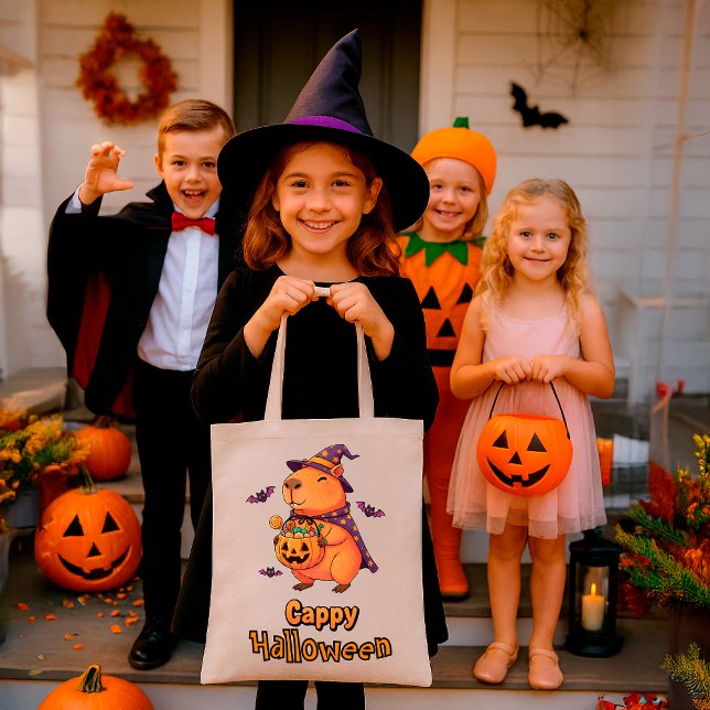 Spooky Niedliches Geschenk Funny Cappy Halloween C Tragetasche (Von Creator hochgeladen)