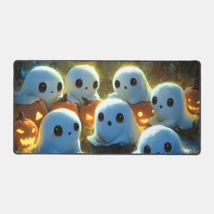 Spooky Night Friedhof Niedlich Halloween Ghost Schreibtischunterlage