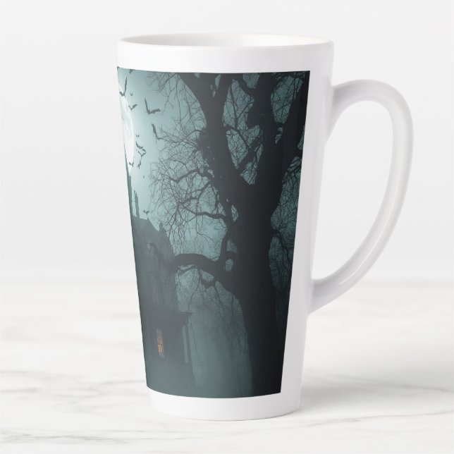 Spooky Night mit Jack-o'-Lanterns Milchtasse (Rechts)