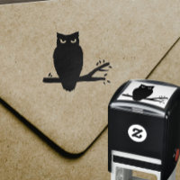 Spooky Night Owl Silhouette