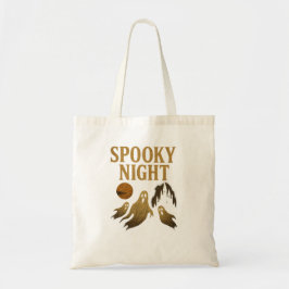Spooky Night Tote Bag Elegant Halloween Gothic  Tragetasche