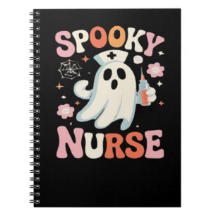 Spooky Nurse Classic T - Shirt_1 Notizblock