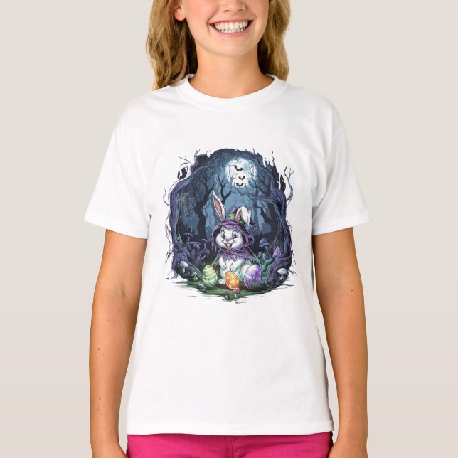 Spooky Oaster Bunny Tshirt (Vorderseite)