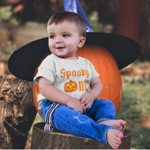Spooky One 1. Geburtstag Baby T - Shirt