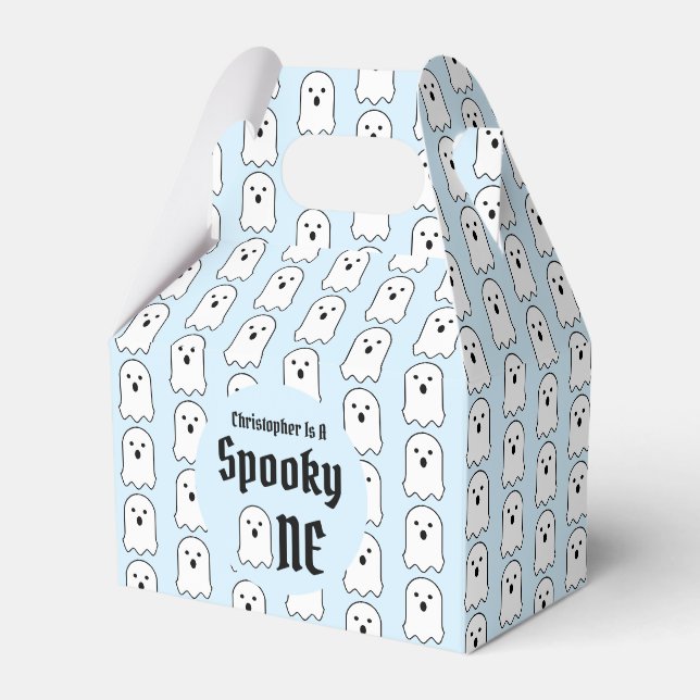 Spooky One 1. Geburtstag Geschenkschachtel (Vorderseite)
