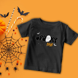 Spooky One 1. Geburtstag Niedlich Ghost Baby T-shirt