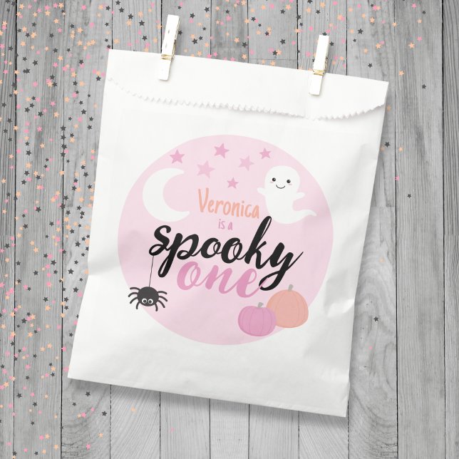 Spooky One erster Geburtstag Geschenktütchen (Spooky One Custom Favor Bag)