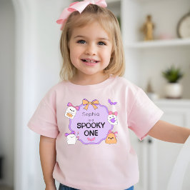Spooky One Ghost Halloween Geburtstag Baby T-shirt