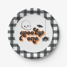 Spooky One Halloween 1. Geburtstag Paper-Teller