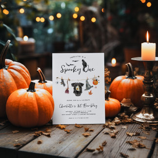 Spooky One Halloween Geburtstag Einladung