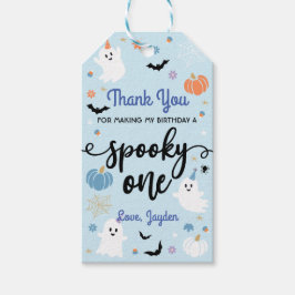 Spooky One Niedlich Ghost Halloween 1. Geburtstag Geschenkanhänger