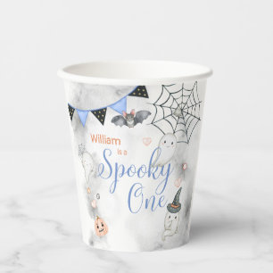 Spooky One Niedlich Halloween Ghost 1. Geburtstag  Pappbecher