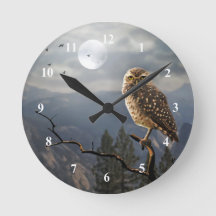 Spooky Owl Moon Graphic