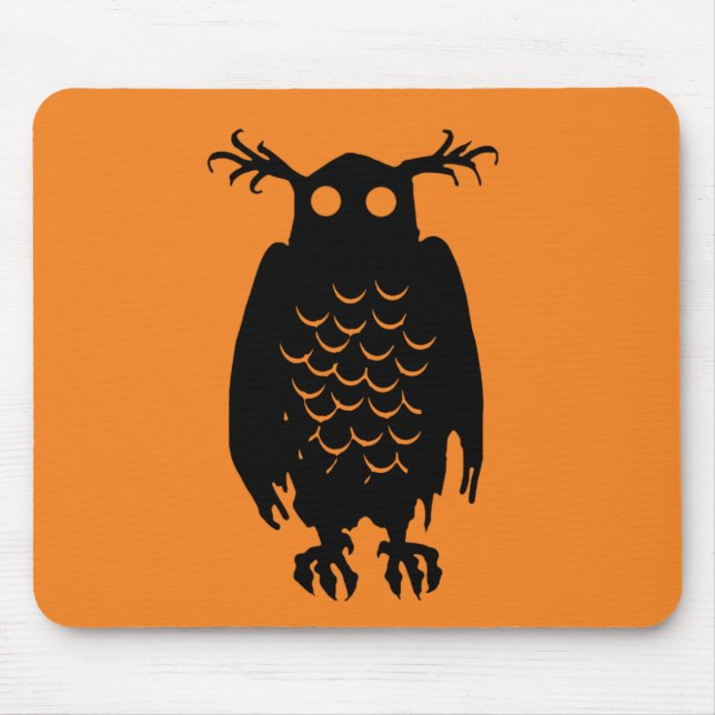 Spooky Owl Mousepad (Vorne)