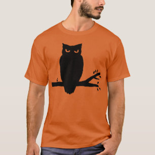 Spooky Owl Silhouette T-Shirt