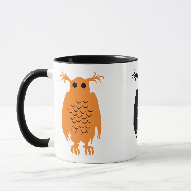 Spooky Owl Tasse (Links)