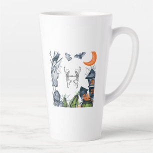 Spooky Party Frame T-Shirt Milchtasse