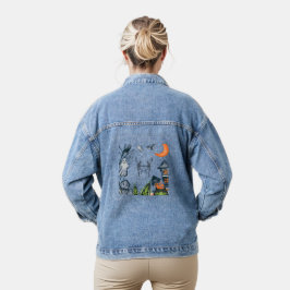 Spooky Party Frame tee shirt Jeansjacke