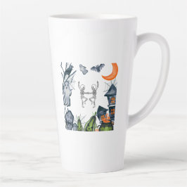 Spooky Party Frame tee shirt Milchtasse
