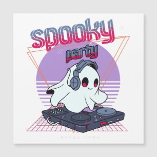 Spooky Party Halloween Magnetkarte