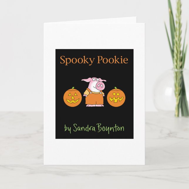 SPOOKY POOKIE par carte de Sandra Boynton (Devant)