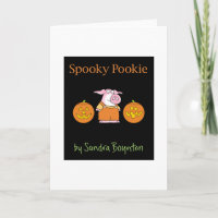 SPOOKY POOKIE von Sandra Boynton Karte