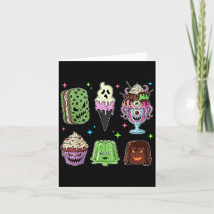 Spooky Popsice Ice Cream Summer Party Halloween S Karte
