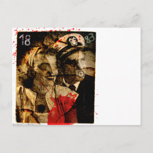 Spooky Post Card Postkarte