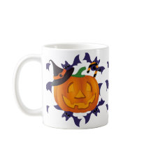 Spooky Pumpkin & Bats Halloween Niedlicher Hexenhu
