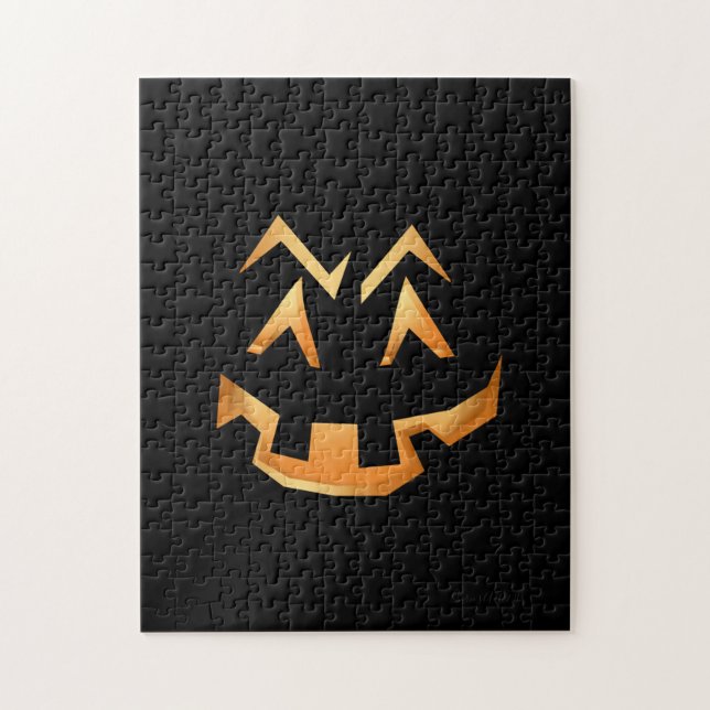 Spooky Pumpkin Face | Halloween (Vertikal)