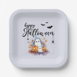 Spooky Pumpkin Ghost Halloween Paper Teller