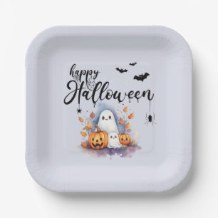 Spooky Pumpkin Ghost Halloween Paper Teller