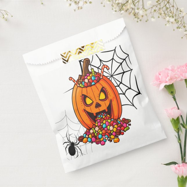 Spooky Pumpkin Glow Leckerei Bag Geschenktütchen (Versiegelt)