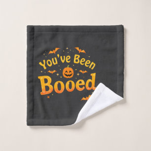Spooky Pumpkin Halloween wurde dir gebootet Waschlappen