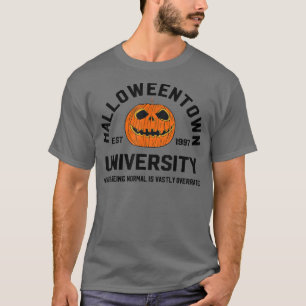 Spooky Pumpkin Halloweentown University Est T-Shirt