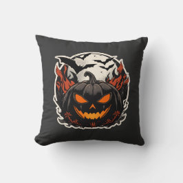 Spooky Pumpkin-Kostüm Kissen