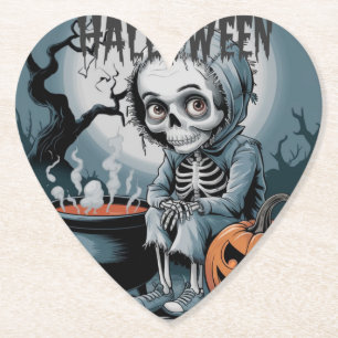 Spooky Pumpkin Untersetzer