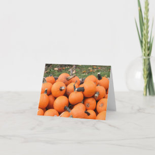 Spooky Pumpkins Karte