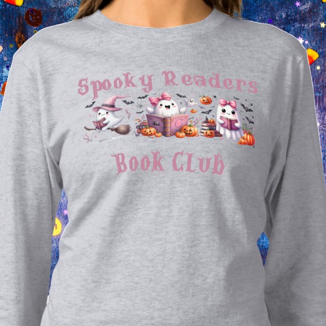 Spooky Readers Book Club T-Shirt (Von Creator hochgeladen)