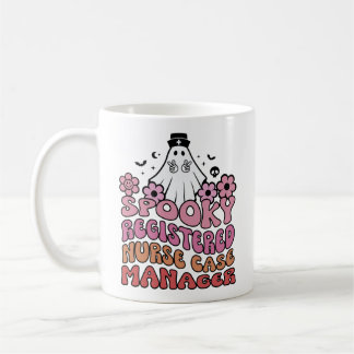 Spooky Registered Nurse Case Manager Frauen Kaffeetasse