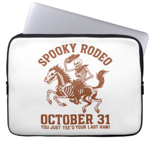 Spooky Rodeo Halloween 31. Oktober Laptopschutzhülle