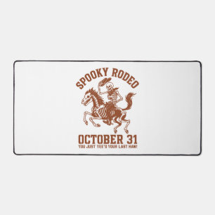 Spooky Rodeo Halloween 31. Oktober Schreibtischunterlage