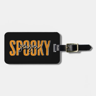 Spooky-Saison Gepäckanhänger