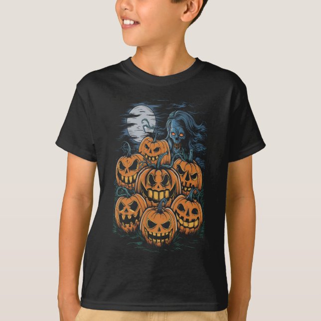 Spooky Saison-Pumpkin T-Shirt (Vorderseite)