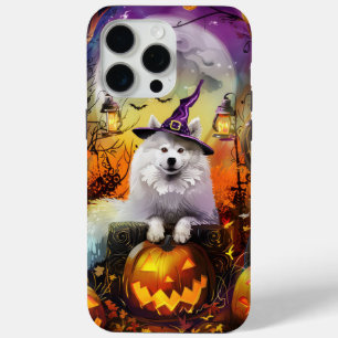 Spooky Samoyed Hund Halloween Hexe und Kürbiskröte Case-Mate iPhone Hülle