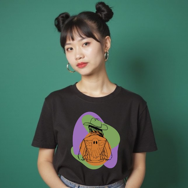 Spooky Season Cowgirl Western Halloween Shirt (Spooky Season Cowgirl Western Halloween Shirt)